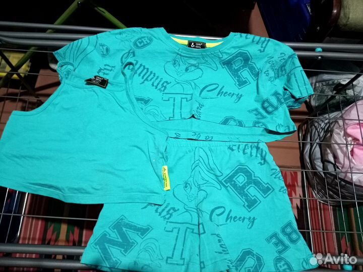 Летний костюм для девочки