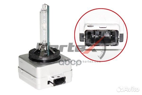 Лампа kortex ксеноновая D3S 35W KBA1005 kortex