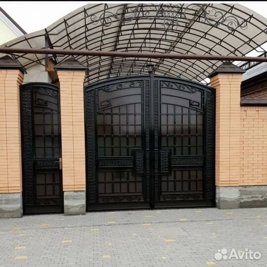 Кованные ворота