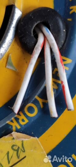 Винтаж кабель citco, USA 3x1 мм, 0.64мм