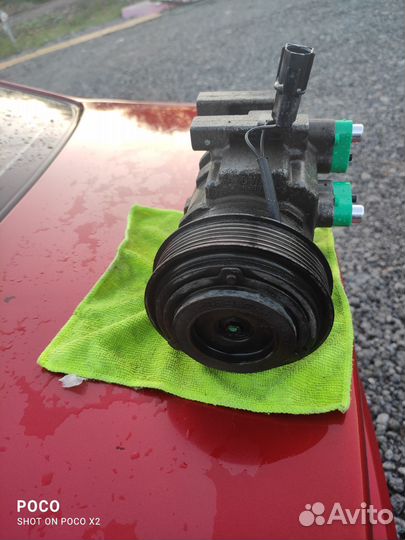 Компрессор кондиционера kia rio 3 бу