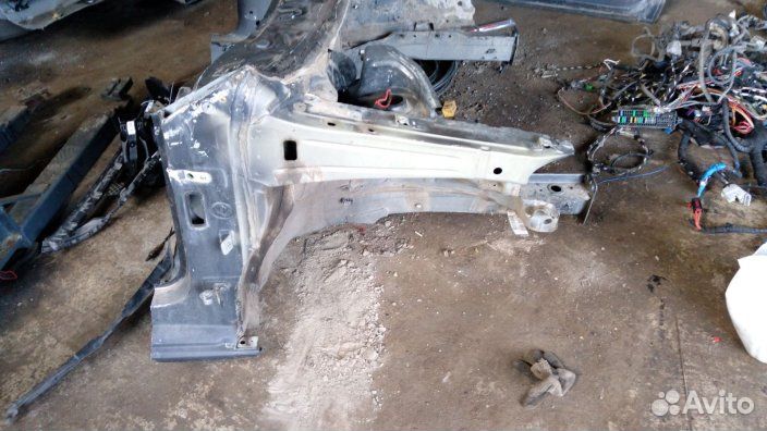 Лонжерон передний правый VW Polo (Sed RUS) 2011