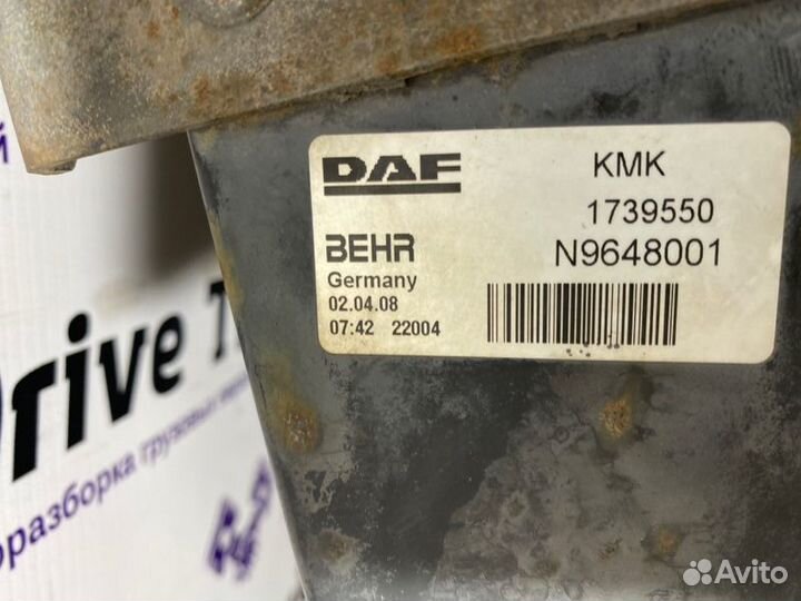 Радиатор охлаждения двигателя Daf Xf 105