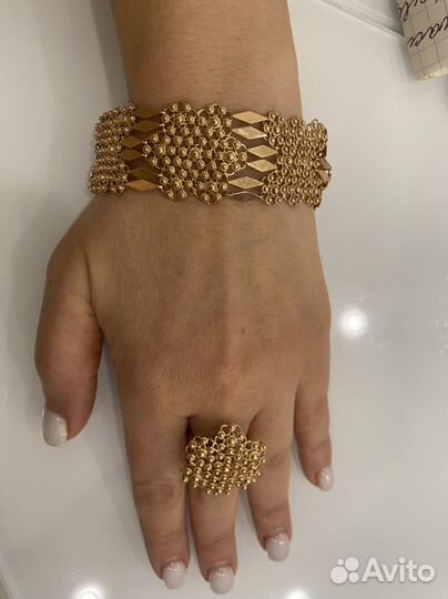 Браслет с кольцом