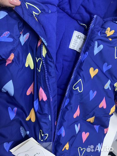 Комбинезон зимний новый для девочки 80,86