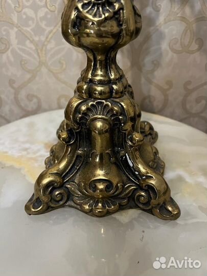 Канделябры бронза винтаж