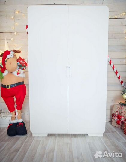 Шкаф белый / цветной в детскую. Доставка