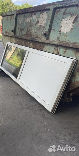 Пластиковые окна и двери бу