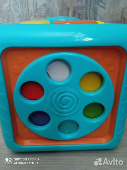 Развивающий кубик baby go