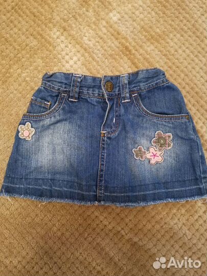 Юбки для девочки рост 80-86 см