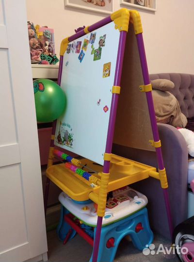 Мольберт детский двухсторонний