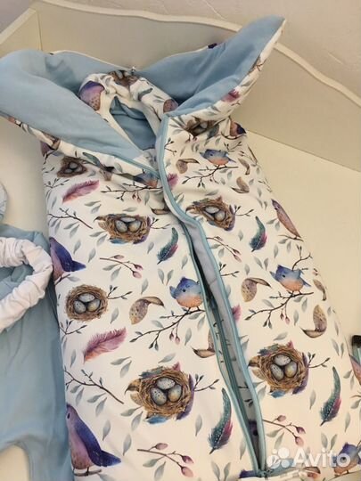 Конверт на выписку для мальчика зима