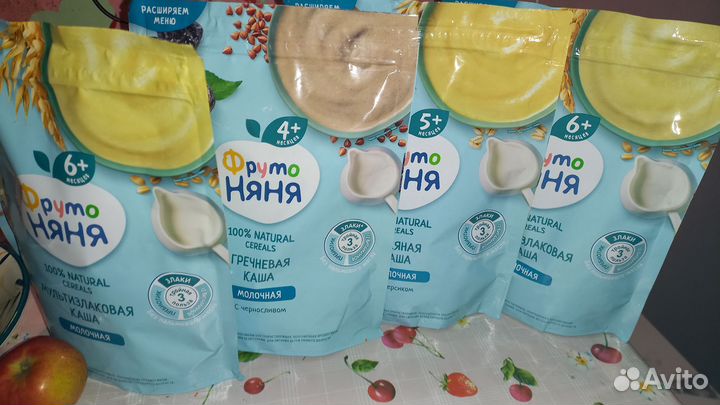 Каша 4 упаковки