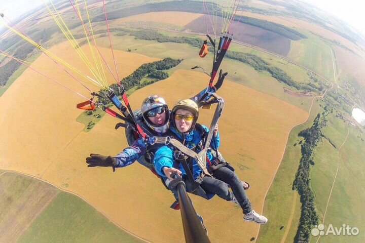 Полеты на параплане в Санкт-Петербурге