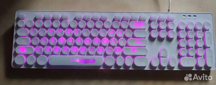 Проводная клавиатура с подсветкой б/у