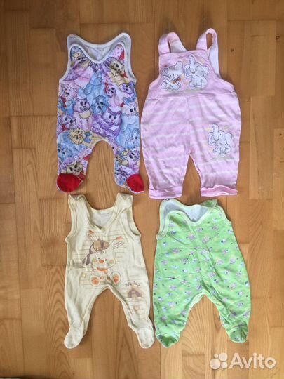 Вещи на девочку 0-3 месяца, 29 штук