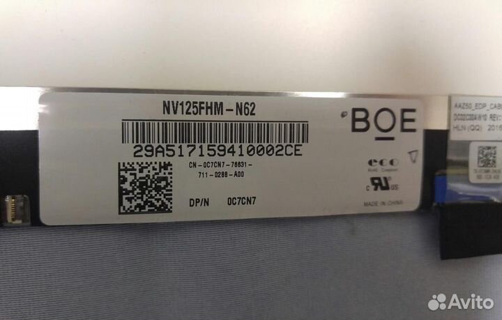 Матрицы, шлейфы, рамки, клавиатуры ноутов Dell, HP