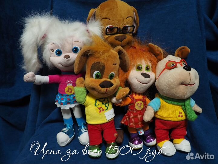 Мягкие игрушки Барбоскины