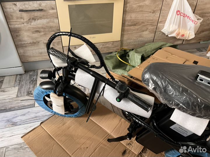 Электровелосипед новый defeima