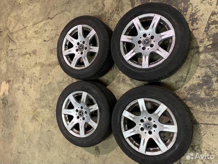 Оригинальные литые диски r16 mercedes комплект 4шт