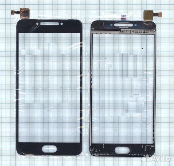 Тачскрин Alcatel A5 5085Q черный
