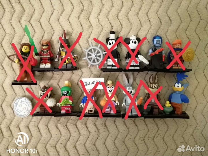 Lego MiniFigures (Disney, Lonnie Tunes)