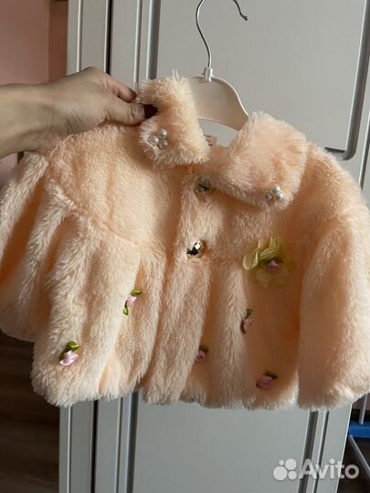 Меховая жилетка на девочку