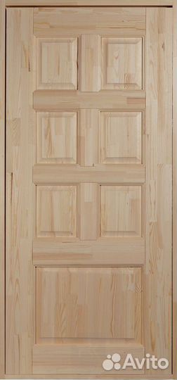 Деревянная входная дверь