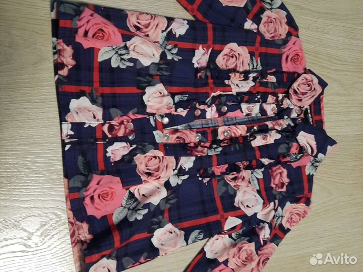 Рубашка для девочки р.110 Acoola