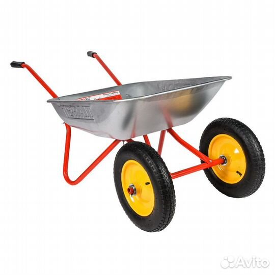 Тачка двухколесная Brait 12.65.90, 65 л, 90 кг