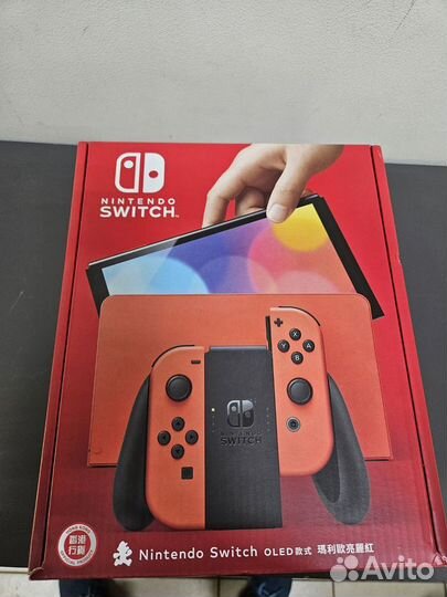 Nintendo switch oled Mario red edition