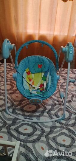 Детские электронные качели для новорожденных