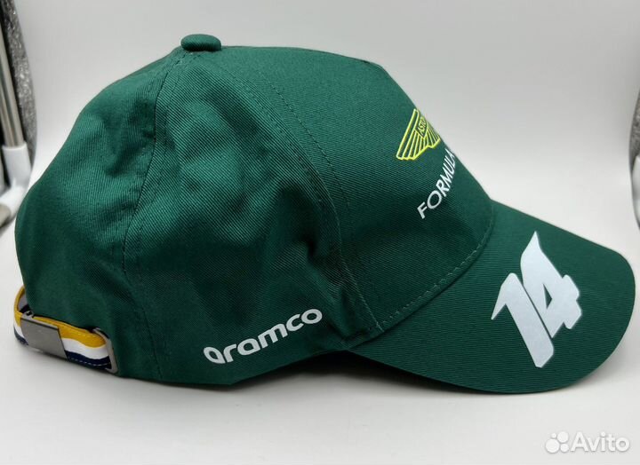 Бейсболка 2023 Aston Martin F1 Alonso зеленая