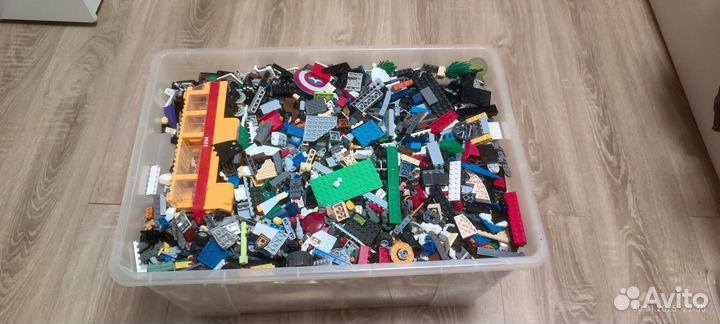 Lego Лего оригинал россыпью 90 наборов 20 кг