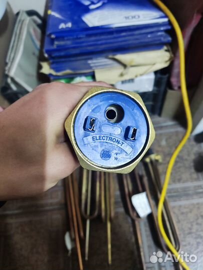 Тэн для водонагревателя 2 квт фланец