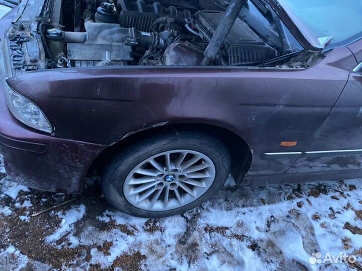 Крыло переднее левое Bmw 5 Серия E39 M52B28 1996