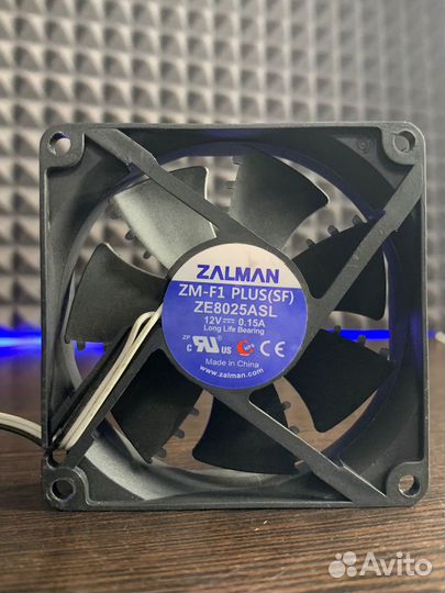 Вентилятор для корпуса 80x80mm zalman ZE8025ASH