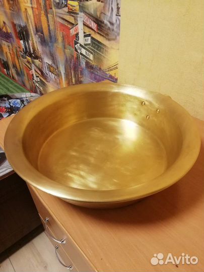 Тазики медно латунные