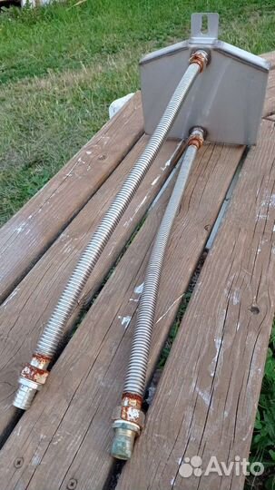 Теплообменник с гофрами