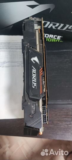 Видеокарта Gigabyte aorus gtx 1080 ti 11 gb