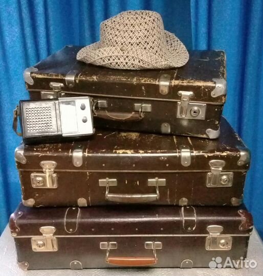 Винтажные чемоданы более 222 :)
