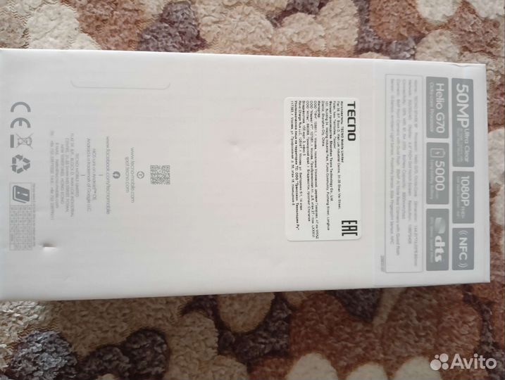 Телефон tecno spark 8p
