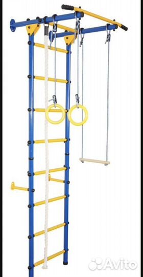 Шведская стенка с матом