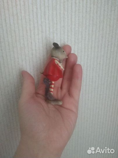 Винтаж фигурка мышки