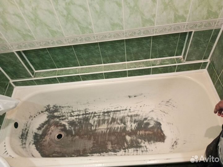 Реставрация ванн жидким акрилом, замена сантехники