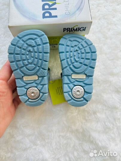 Сандалии 18 р Primigi Италия новые замша