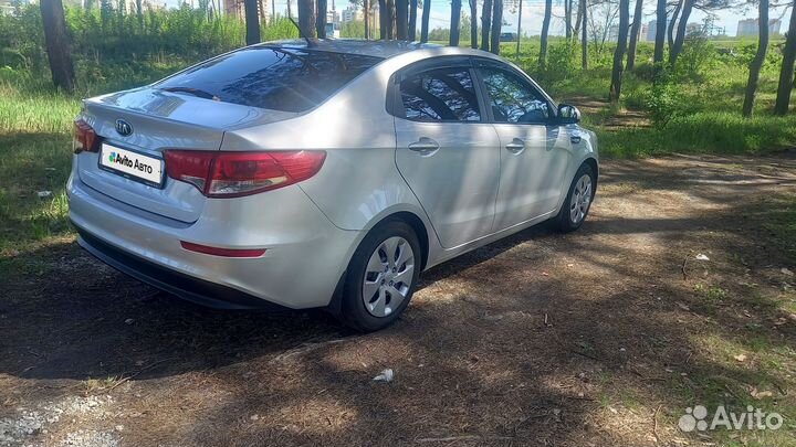 Kia Rio 1.6 МТ, 2016, 117 200 км