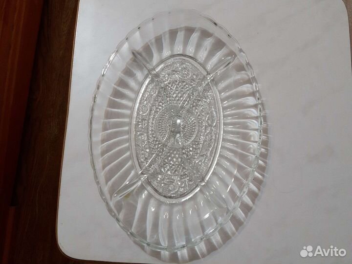 Хрустальная конфетница СССР