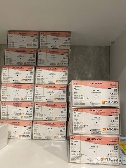 Шовный материал, хирургические нити