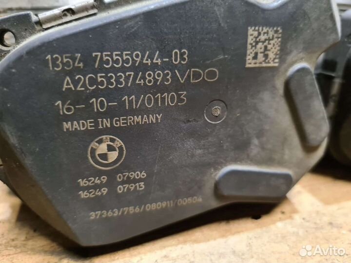 Дроссельная заслонка BMW F10 F01 7555944